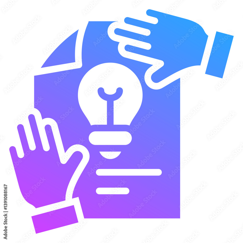 Career Education Icon Symbol Glyph Gradient Career Education Icon Symbol Glyph Gradient