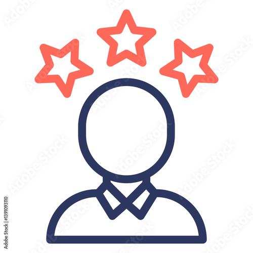 Help and Support Icon Symbol Outline Color