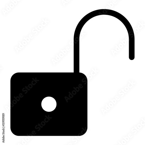 unlock key icon
