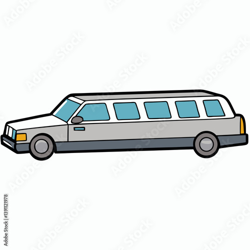 black and white car