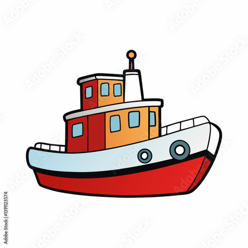 illustration of a boat