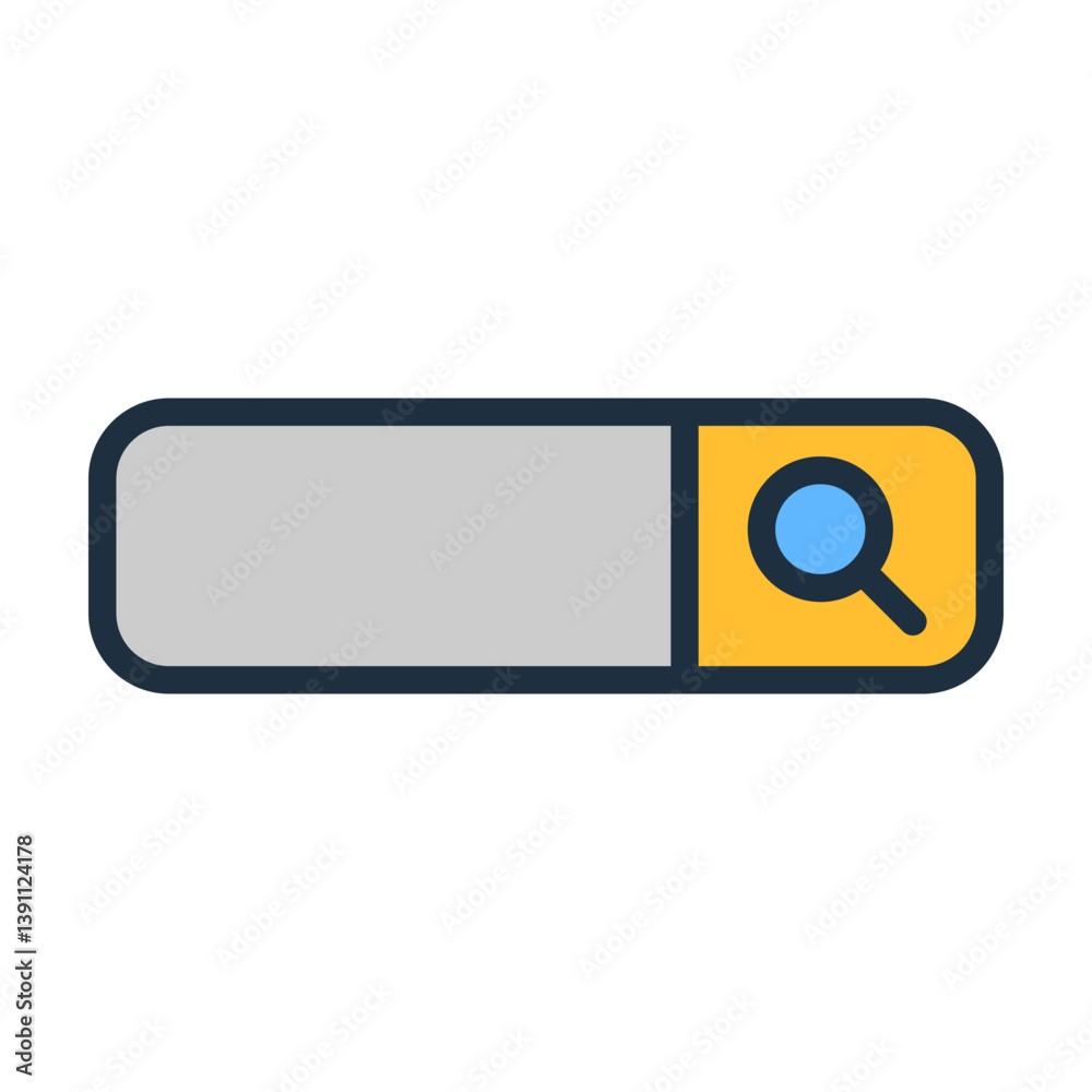 Fototapeta premium Search Box Icon