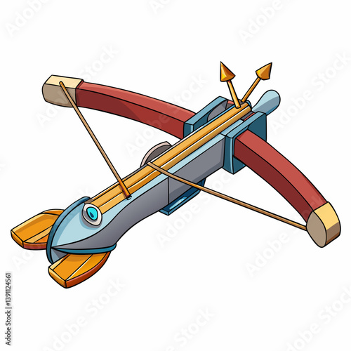 illustration of an airplane with arrow