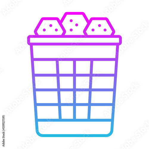 Paper Bin Icon