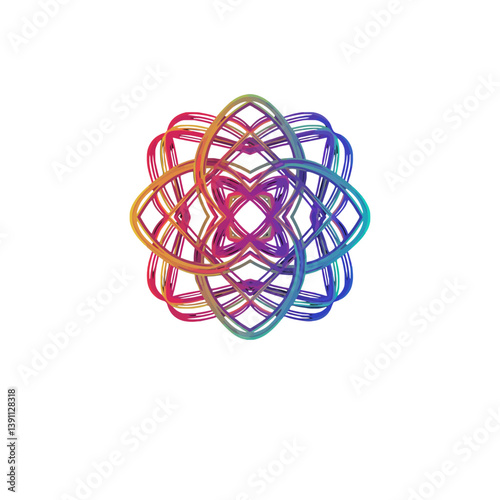 Colorful Abstract Ornamental Design