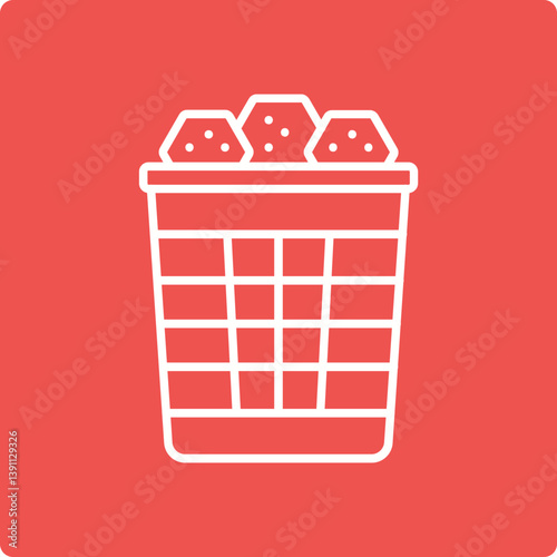 Paper Bin Icon
