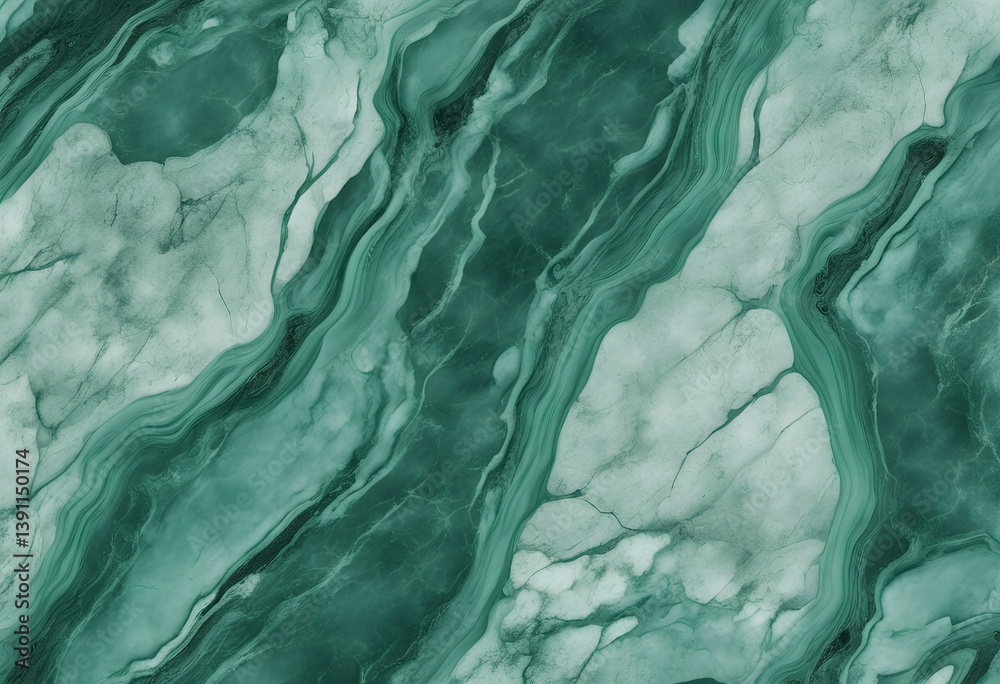 Obraz premium abstract green polished marble texture background grunge texture marble stone wall concrete background decoration