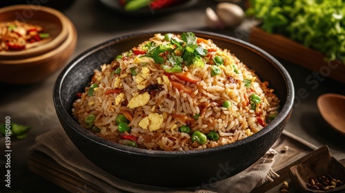 Egg Fried Rice, Kitchen, Delicious Meal