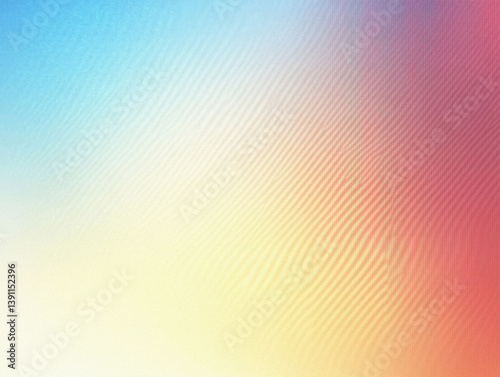 Wallpaper Mural Colorful modern abstract gradient background with yellow, pink, blue diagonal mesh lines and noise texture, vibrant graphic element. Torontodigital.ca