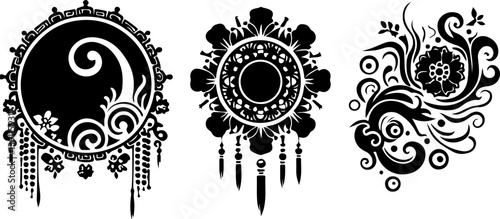 sketch vector illustration design image icon logo symbol abstract accessories decoration ethnic classic vintage traditional chinese 