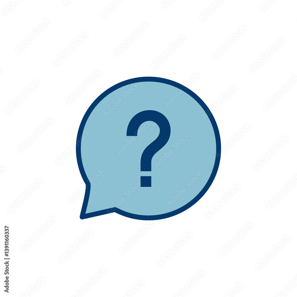 Question Icon vector isolated on white background. Question mark sign. help icon. Faq Question Icon vector isolated on white background. Question mark sign. help icon. Faq