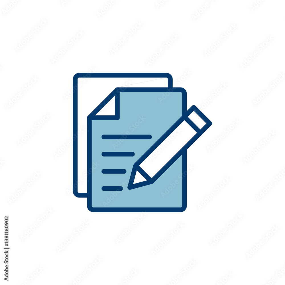 Note icon vector isolated on white background. Taking note icon vector. Edit line icon. Document write. Content writing Note icon vector isolated on white background. Taking note icon vector. Edit line icon. Document write. Content writing