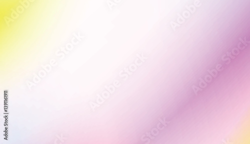 Light Gradient Abstract Background. For Brochure, Banner, Wallpaper, Mobile Screen. Vector Illustration.