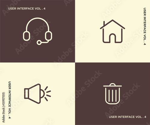 Minimalist User Interface Icon Set 