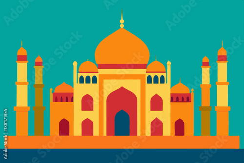 taj mahal agra india