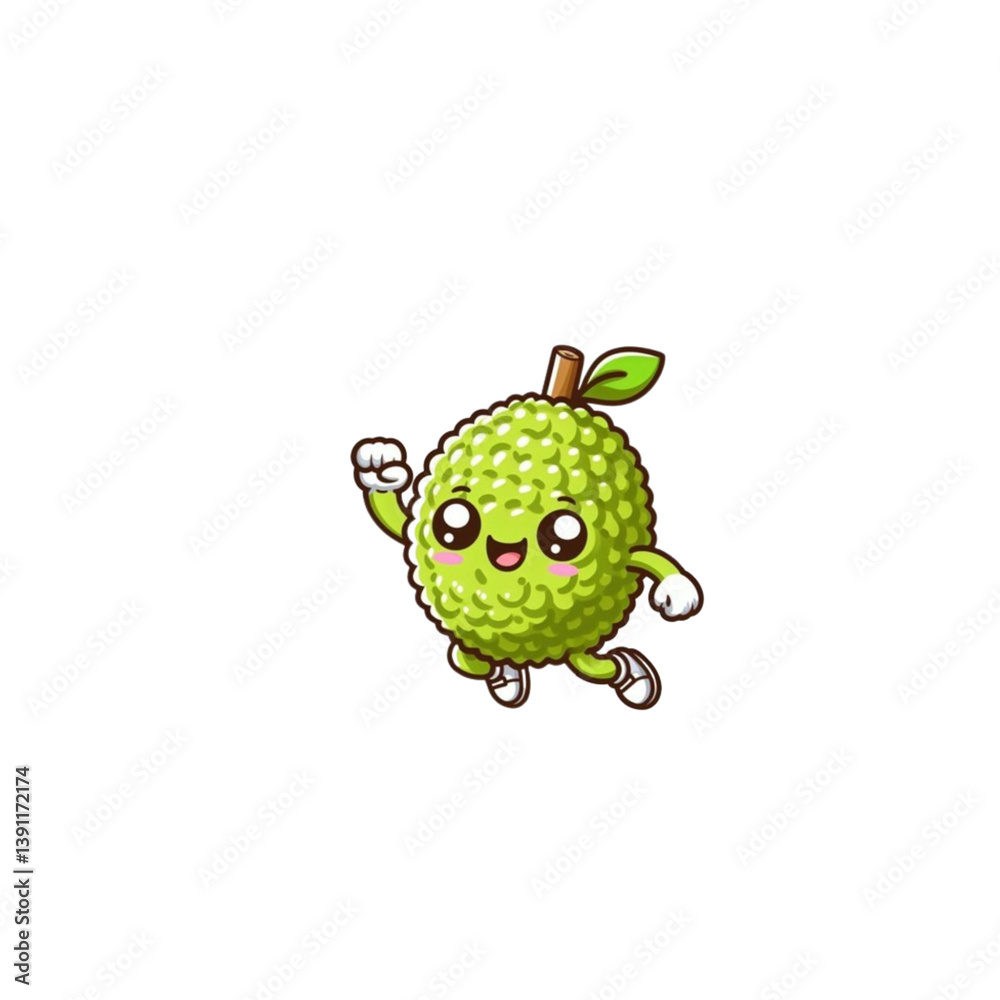 Fototapeta premium cartoon fruit