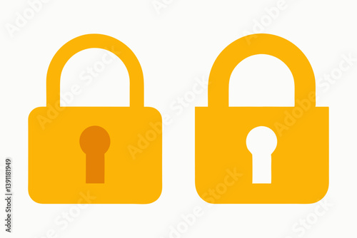 vector lock icon
