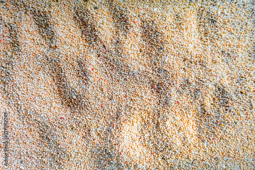 close up of a sandbeach