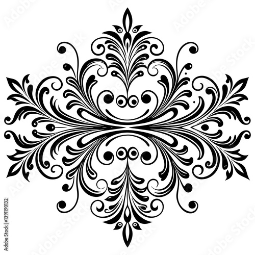 An elegant collection of hand-drawn dividers in a decorative