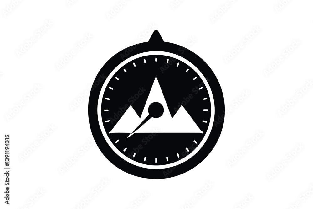 Altimeter silhouette