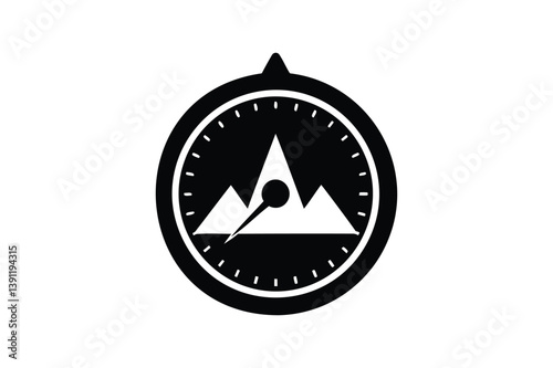 Altimeter silhouette