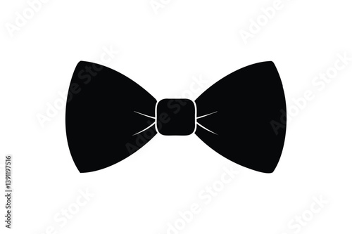 Bow tie silhouette