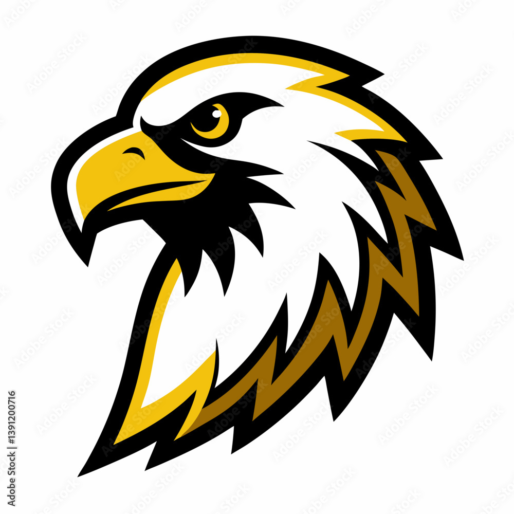 Obraz premium Eagle mascot logo