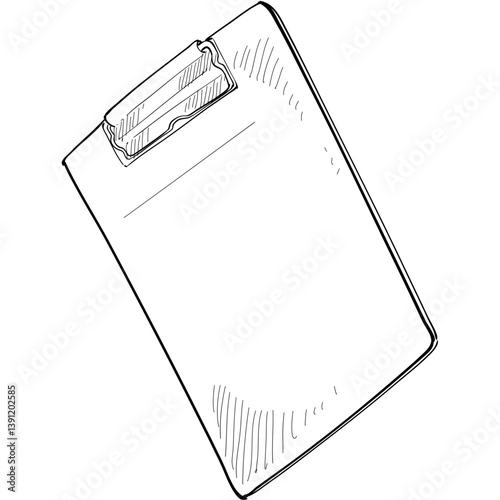 clipboard handdrawn illustration
