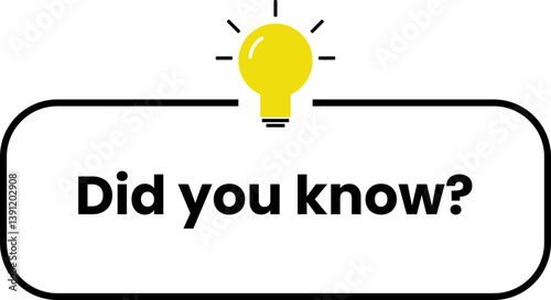 Did you know text label