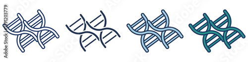 Dna Icons Collection – Multiple Vector Styles Included