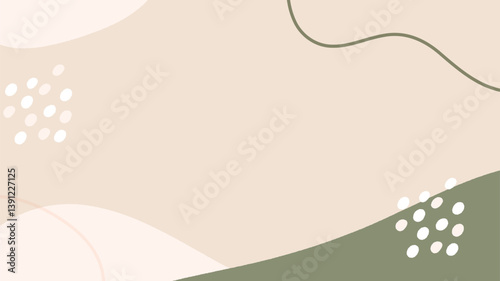 Natural and chic title frame