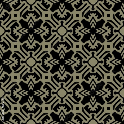 pattern batik flower damask ethnic boho ikat texture tribal geometric background