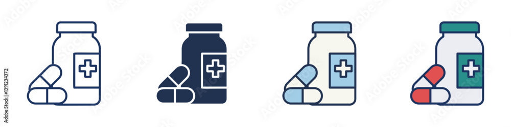 Medicine Icons Collection – Multiple Vector Styles Included Medicine Icons Collection – Multiple Vector Styles Included