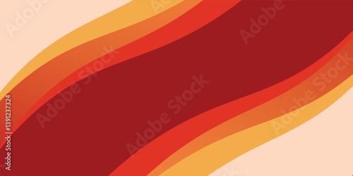 Abstract orange red background with wavy lines and gradients is suitable for various design projects such as websites, presentations, printed materials, social media posts.