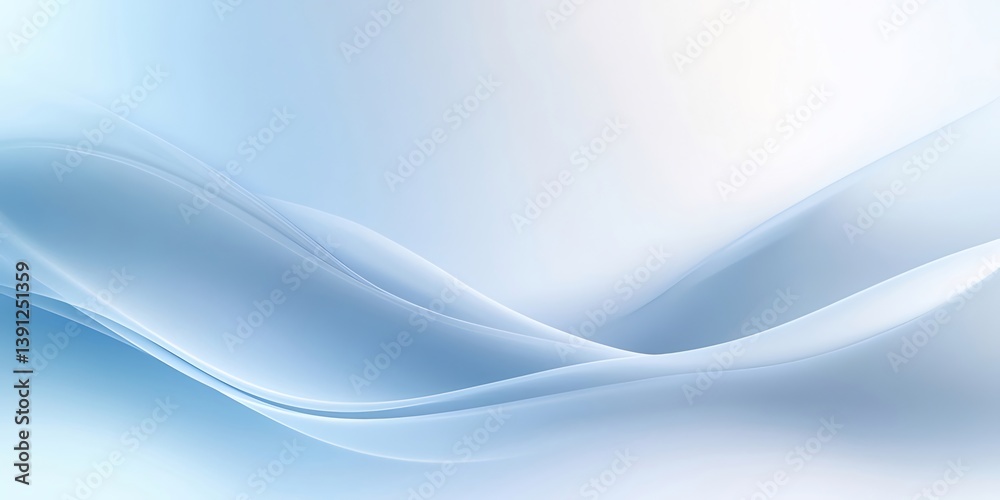 Abstract Gentle Wavy Lines in Light Blue and White Gradient Backgrounds Perfect for Modern Design and Subtle Visual Abstract Gentle Wavy Lines in Light Blue and White Gradient Backgrounds Perfect for Modern Design and Subtle Visual