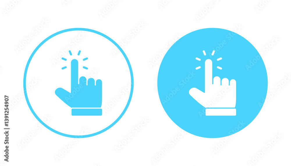 Hand cursor icon vector. cursor sign and symbol. hand cursor icon clik Hand cursor icon vector. cursor sign and symbol. hand cursor icon clik