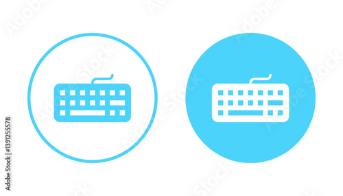 Keyboard icon vector. keyboard sign and symbol