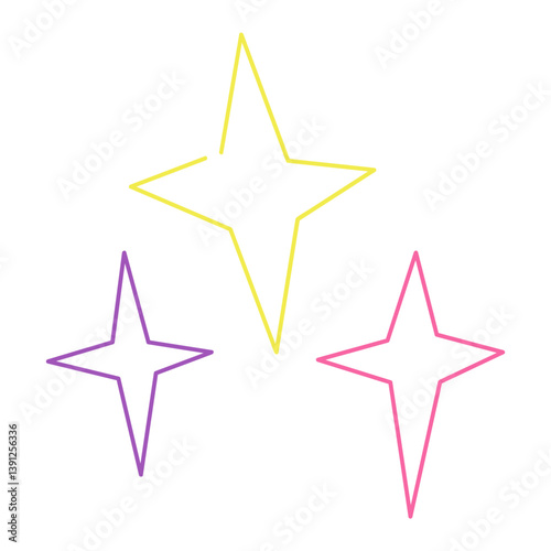 Star Hand Drawn Doodle