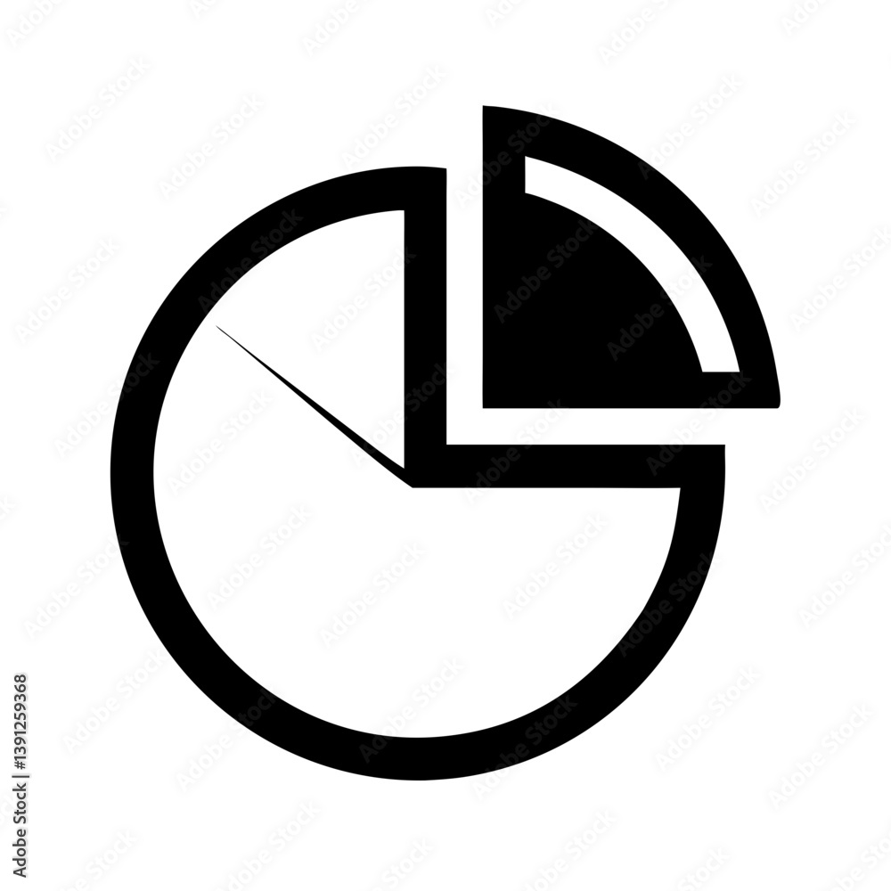 Pie Chart Segment Icon Design Pie Chart Segment Icon Design