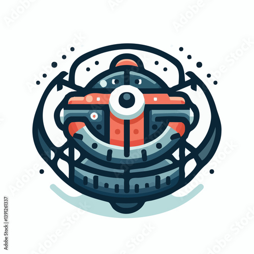 gyroscope, technology, equipment, sensor, vector, device, gyro, icon, isolated, momentum, stability, balance, rotation, board, navigation, accelerometer, instrument, wheel, electrical, black, hardware
