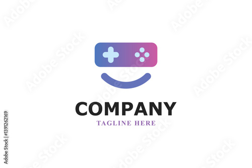 games and fun modern logo