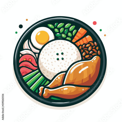 delicious, food, lunch, chicken, dish, asian, dinner, gourmet, rice, white, cuisine, sauce, healthy, cucumber, meal, breakfast, singapore, soup, restaurant, chinese, closeup, background, green, cultur