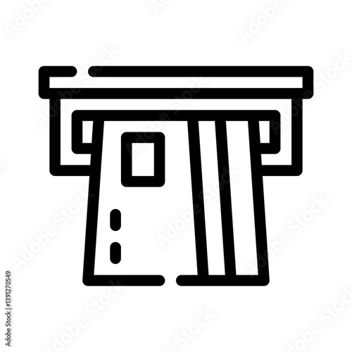 ATM line icon