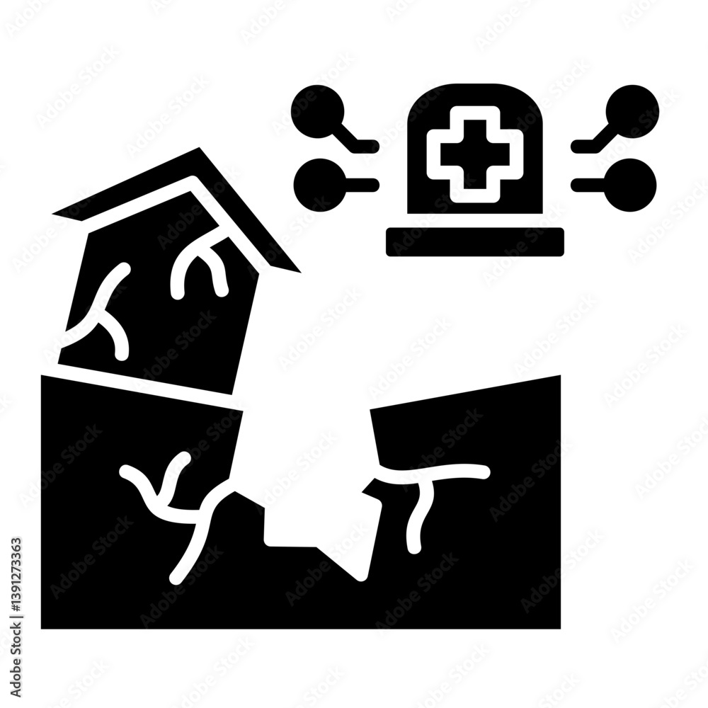 Earthquake Icon Earthquake Icon