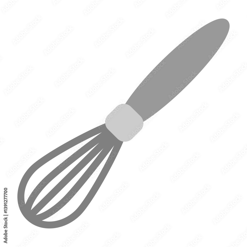Obraz premium Whisk Vector Flat Icon Design