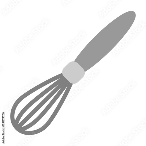 Whisk Vector Flat Icon Design