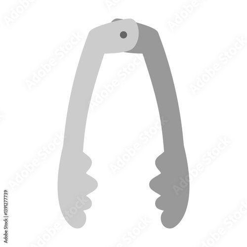 Tongs Vector Flat Icon Design