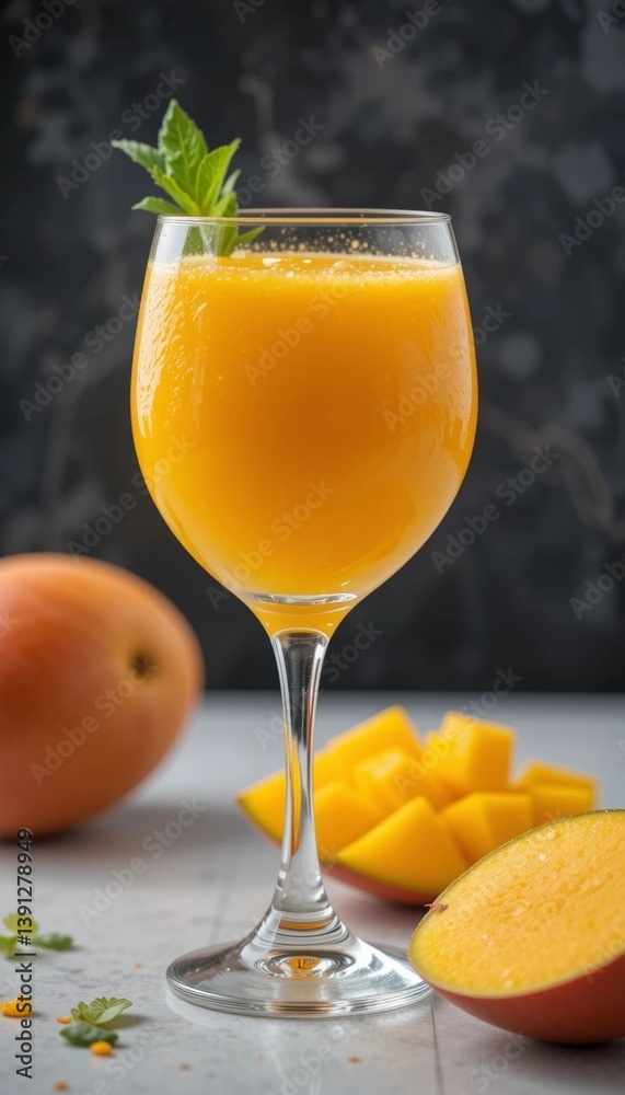 Fototapeta premium Mango juice