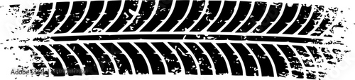 Car tire tracks vector, icon design. Tire treads, silhouette of tread marks for cars and vehicles. Wheel tires traces, motorcycle, car tread tracks, vehicle racing isolated icons. Vector illustration