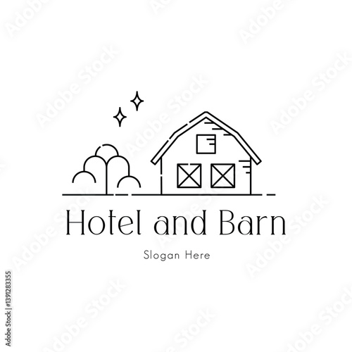 barn, vector, farm, symbol, agriculture, icon, house, design, harvest, organic, logo, natural, village, ranch, home